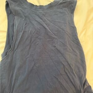 Free People Blue Shirt